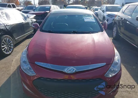 2013 Hyundai Sonata Hybrid Limited из США, поврежденный, VIN KMHEC4A48DA080553